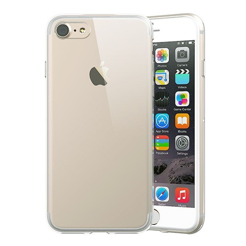 Silicone gel Ultra Thin Θήκη Προστασίας για Apple iPhone 7 Clear