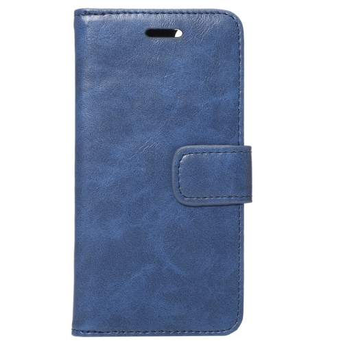 Leather Flip Case για Apple iPhone 7 Crazy Horse Pattern Blue
