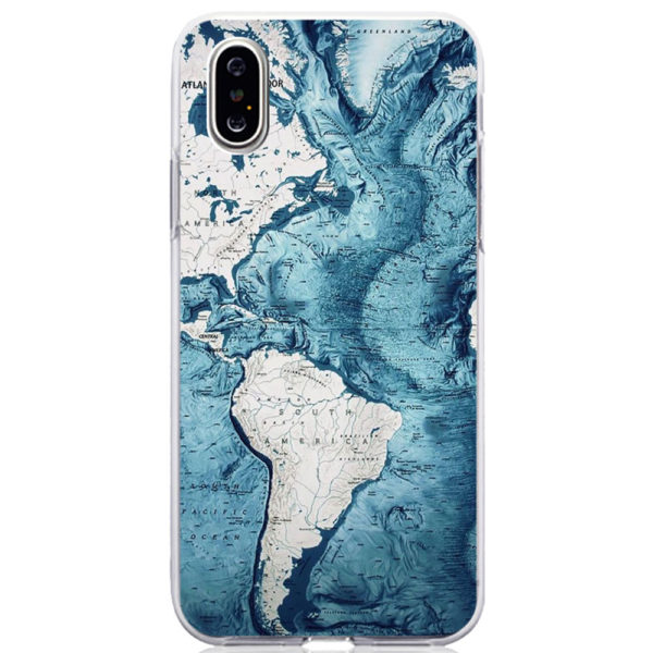Θήκη με σχέδιο America Map Blue για Apple|Huawei|Samsung|Xiaomi Θήκη Πολυτελείας (Tempered Glass)|Θήκη Σιλικόνης (Διάφανο TPU)|Θήκη Σιλικόνης (Μαύρο TPU)|Θήκη Σιλικόνης Shockproof