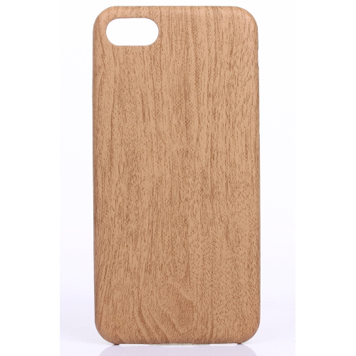 OEM Μαλακή θήκη με όψη ξύλου για Apple Iphone 7 Shallow Wood Pattern