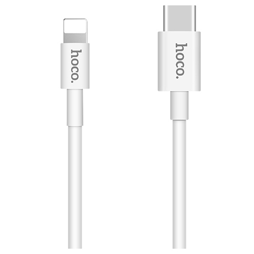 Hoco X15 Fast Charging Type-C to Lightning Cable 1.2m White (6957531061113)
