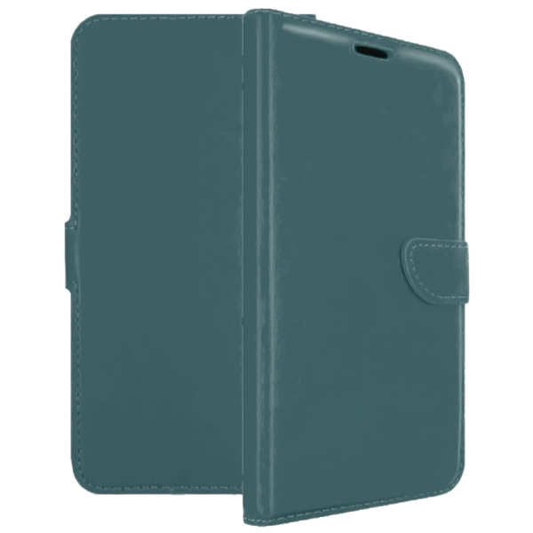 OEM Δερμάτινη Θήκη Wallet για Samsung A715 Galaxy A71 Green