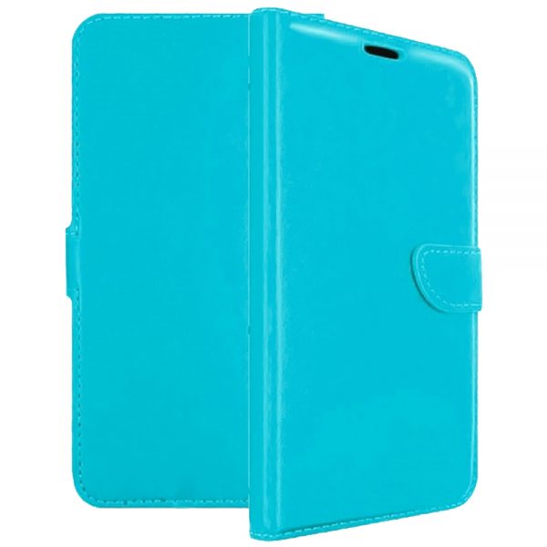Δερμάτινη Θήκη Wallet για Samsung A726 Galaxy A72 5G Turquoise