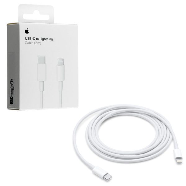 APPLE USB-C TYPE C TO LIGHTNING MQGH2ZM/A ΦΟΡΤΙΣΗΣ-DATA 2m WHITE PACKING OR
