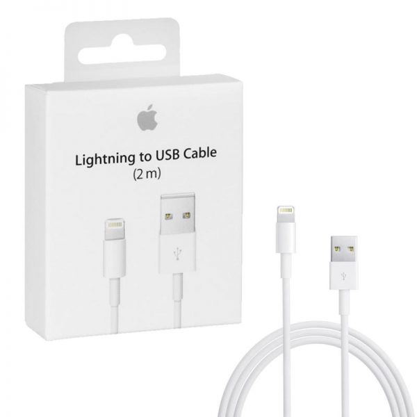 APPLE USB 2.0 TO LIGHTNING MD819ZM/A A1510 USB ΦΟΡΤΙΣΗΣ-DATA 2m WHITE PACKING OR