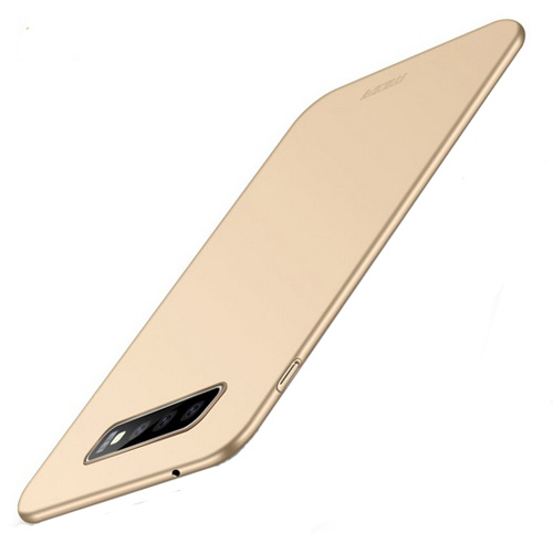 MOFI Σκληρή Θήκη Ultra Thin Full Coverage για Samsung G973F Galaxy S10 Gold (A40539703)