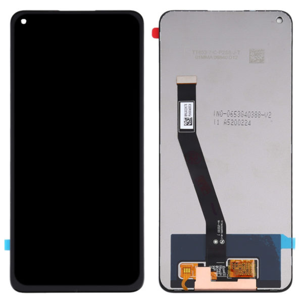 Οθόνη LCD με Μηχανισμό Αφής για Xiaomi Redmi Note 9 Black