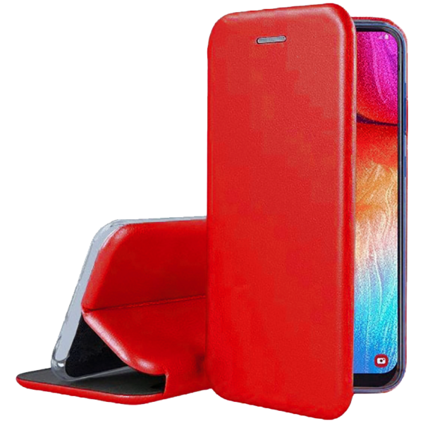 OEM Θήκη Book Magnet για Samsung G973F Galaxy S10 Red